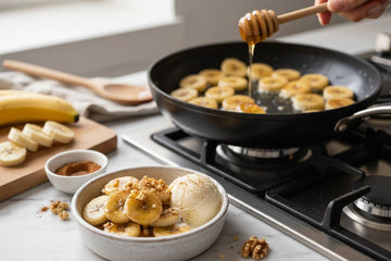 Caramelized Banana with Honey