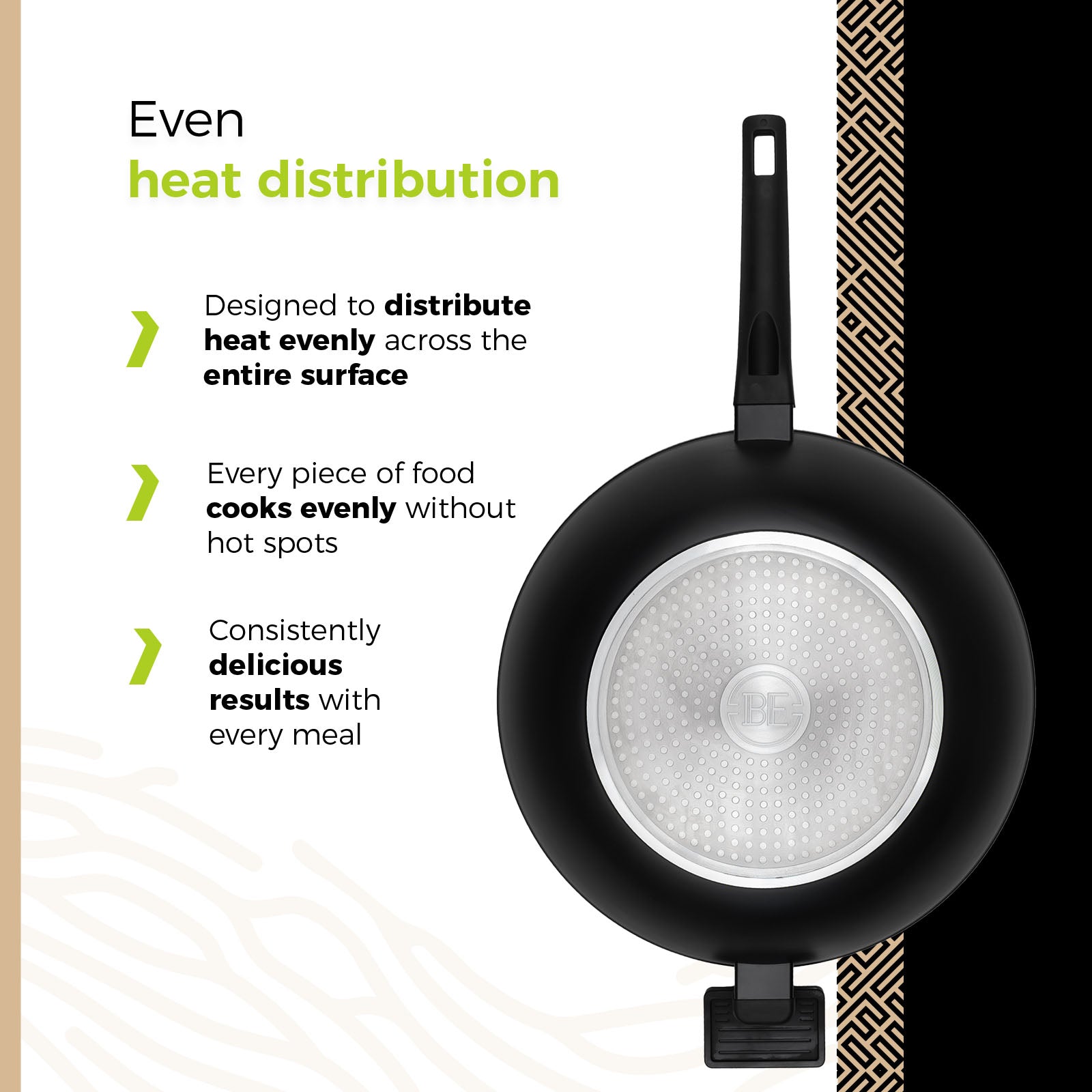BE | LIVING Delight Series Wok Ø 32 cm