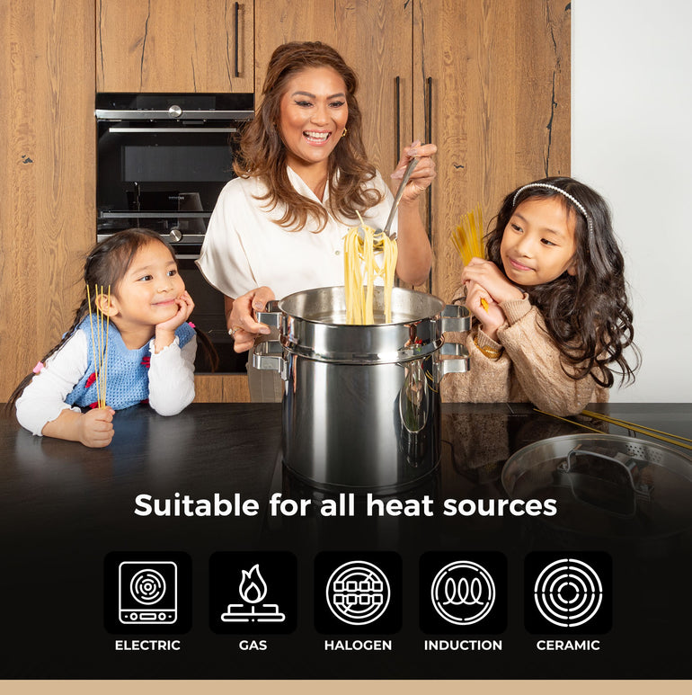 ecomposer-3Pcs Pasta Pan 