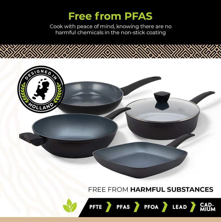 BE | LIVING Delight Series Pfannen-Set – 6 teilig