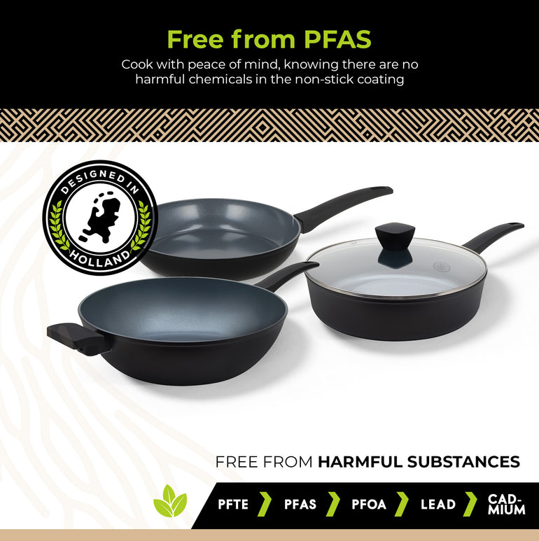 BE | LIVING Delight Series Pfannen-Set – 5-teilig