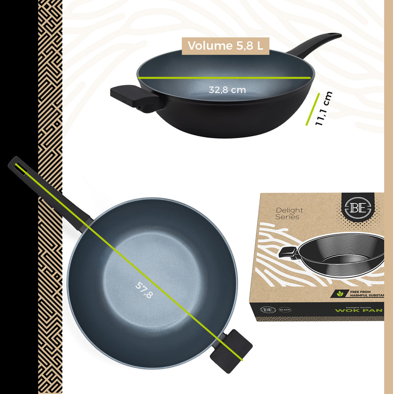 BE | LIVING Delight Series Pfannen-Set – 5-teilig