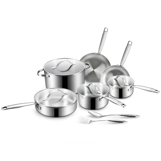 ecomposer-12 pcs Cookware Set