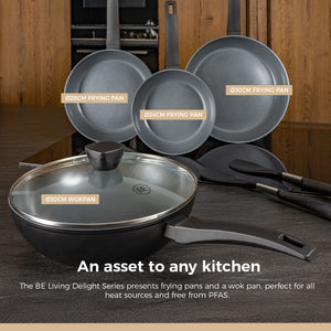 ecomposer-3pcs Frying Pan Set