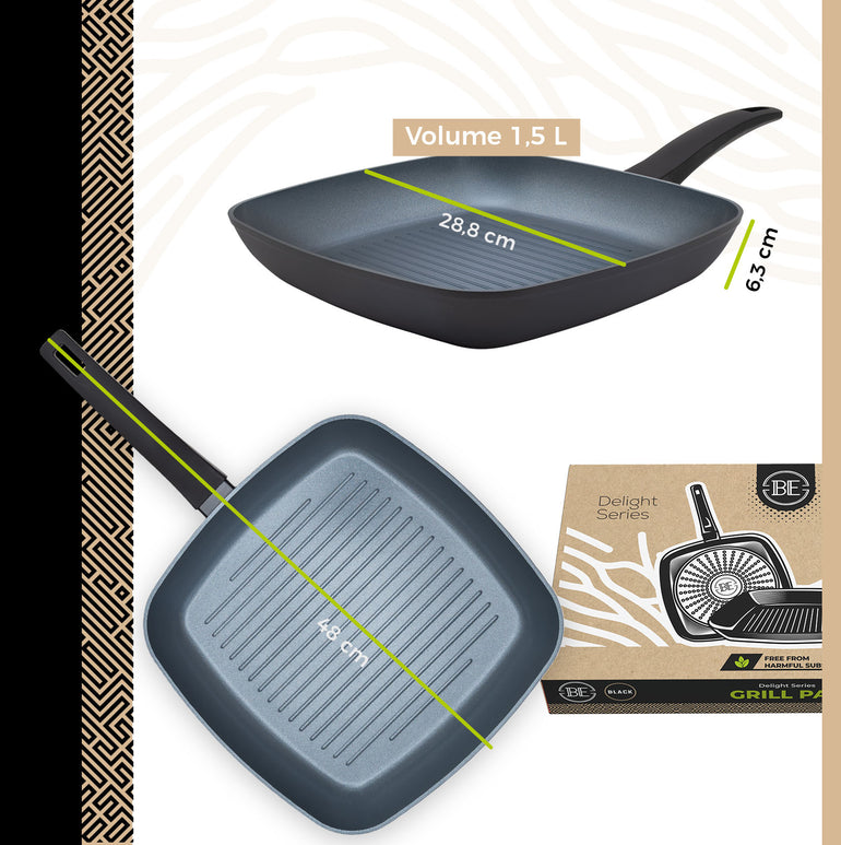 BE | LIVING Delight Series Pfannen-Set – 6 teilig
