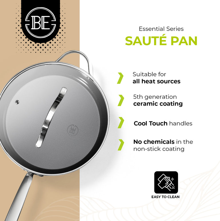 ecomposer-Sauté Pan with Lid