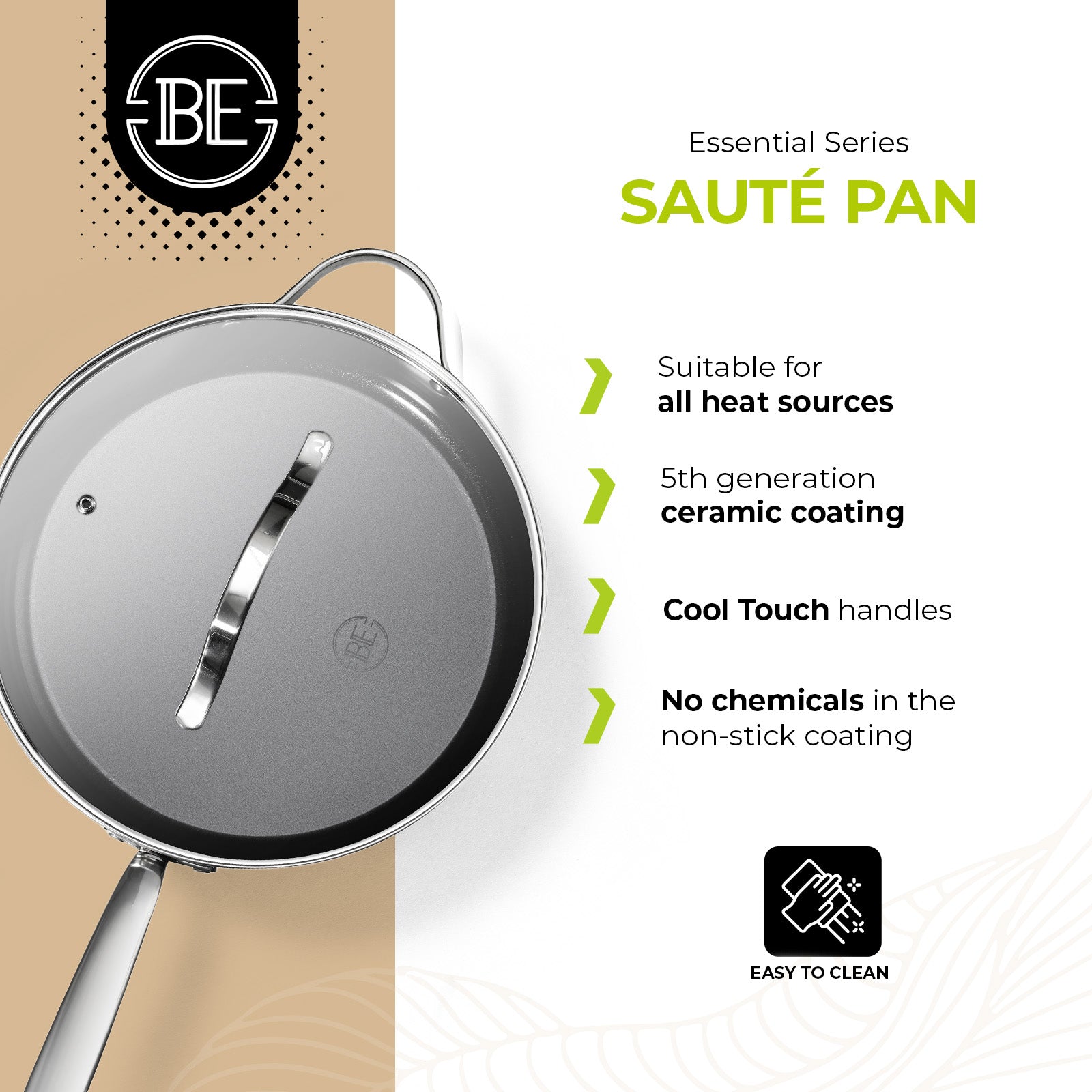 ecomposer-Sauté Pan with Lid