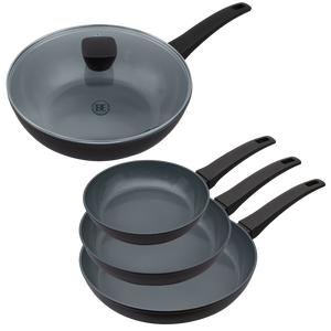ecomposer-3pcs Frying Pan Set
